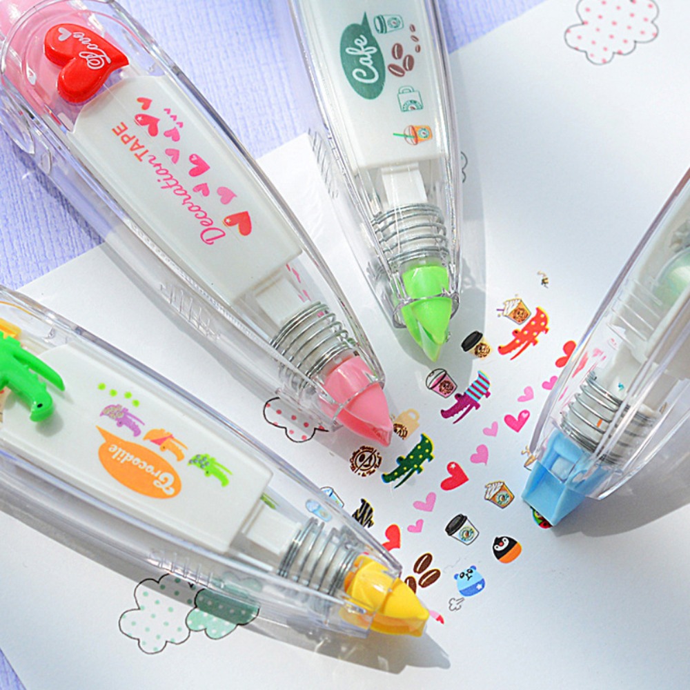 Correction Tape Roller - Cute Kawaii Decorative Correction Tape 6mm*4M