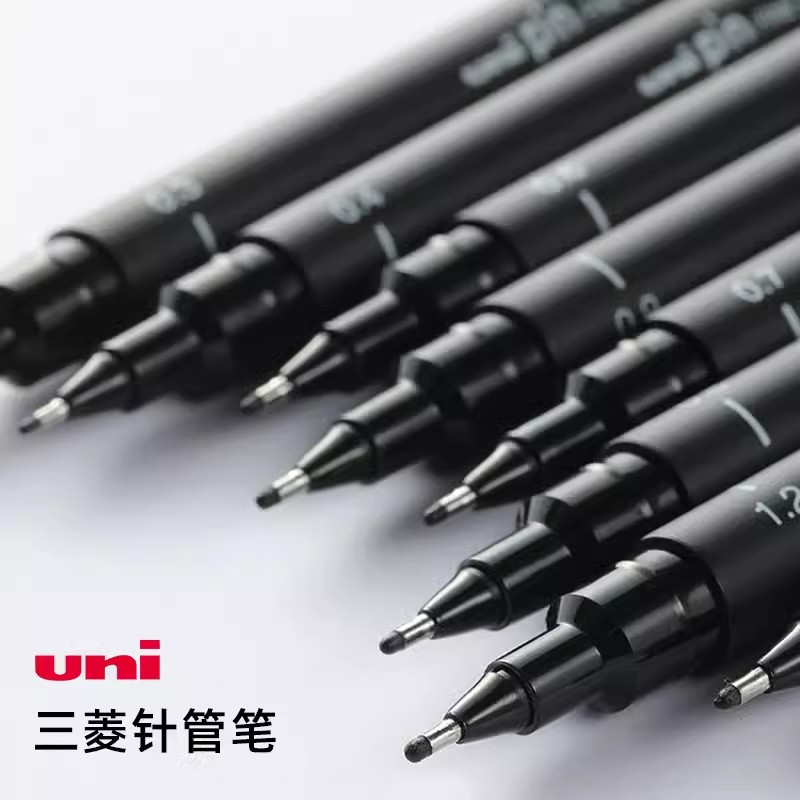 Gel Ink Pen Set - 3/6/12pcs Uni Needle Gel Pen Pigment