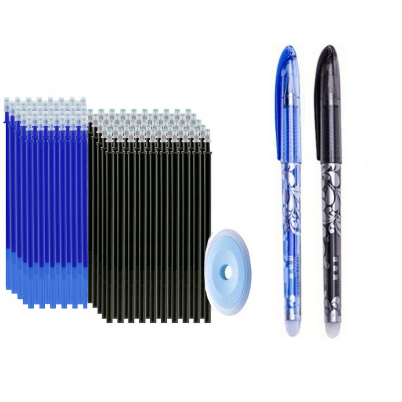 Gel Ink Pen Set - 103pcs/set Black Blue Ink Erasable Pen