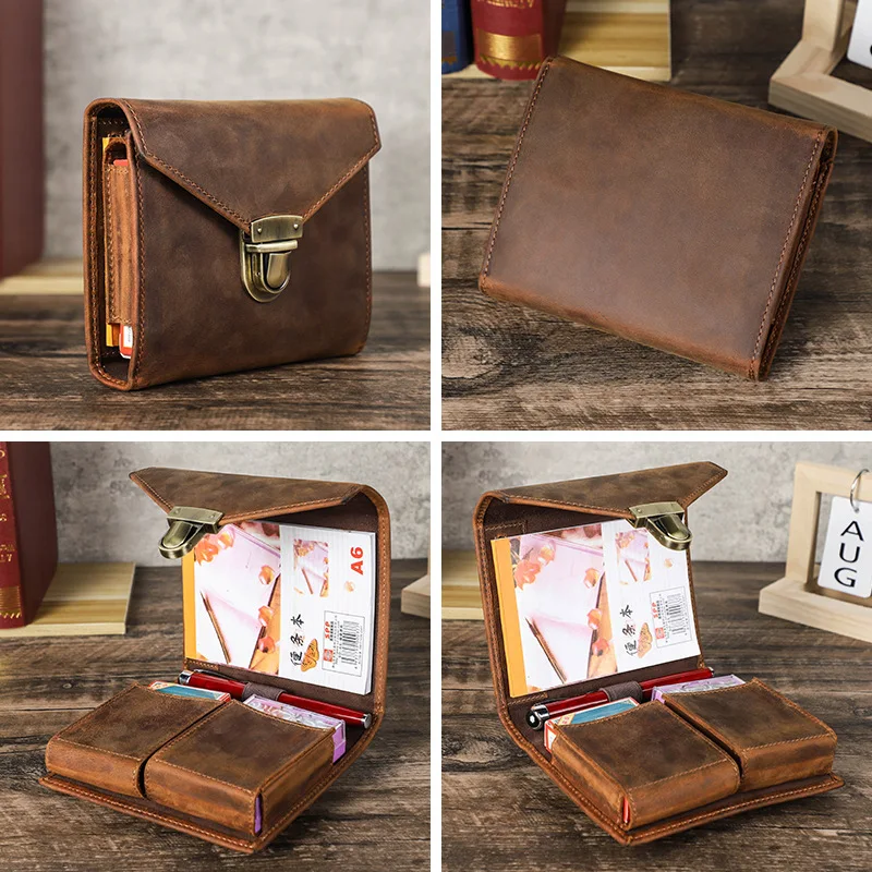 Luxury Retro Leather Notebook  - огляд і ціна Is Stationery Office Supply