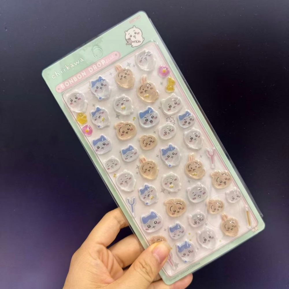 3D Cute 1/4pcs Crystal Sticker - огляд і ціна Memo Pad Sticky