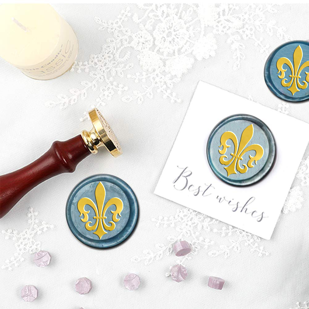 1pc Oval/Round/Square Mixed Wa - огляд і ціна Wax Seal Stamp Kit