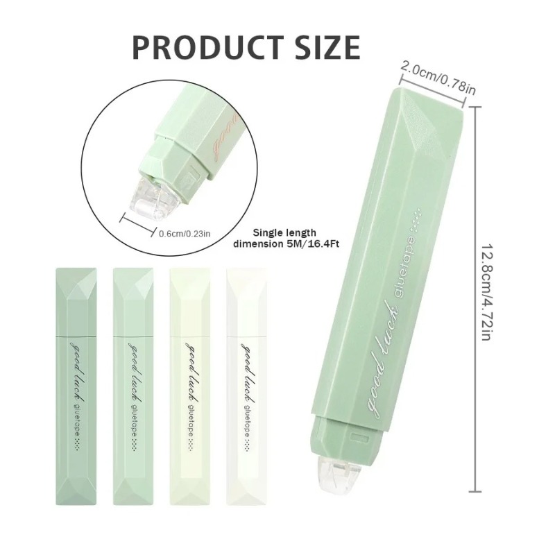 4pcs Gradient Color Glue Tape, - огляд і ціна Memo Pad Sticky