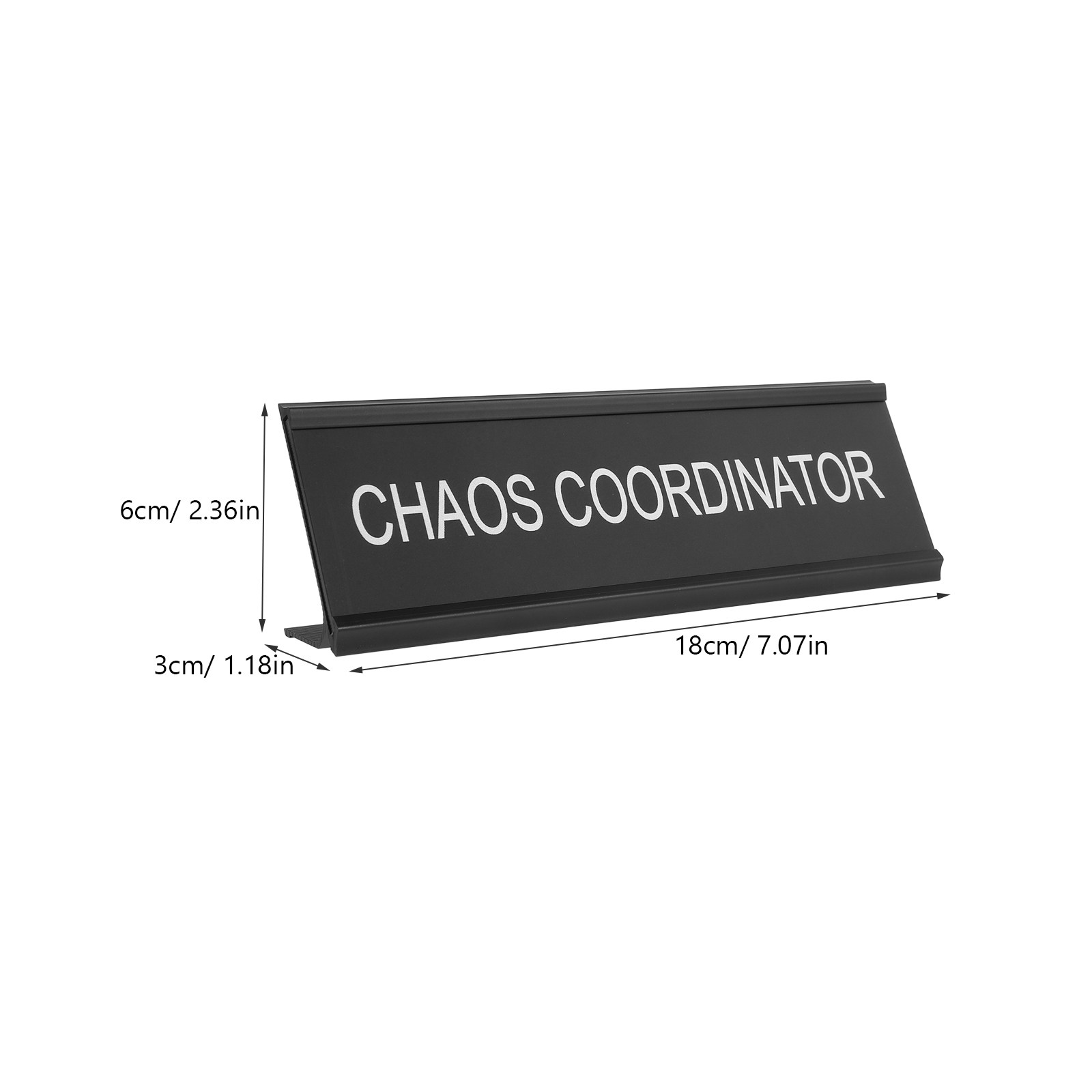 Chaos Coordinator Desk Plaque  - огляд і ціна Desk Name Plate