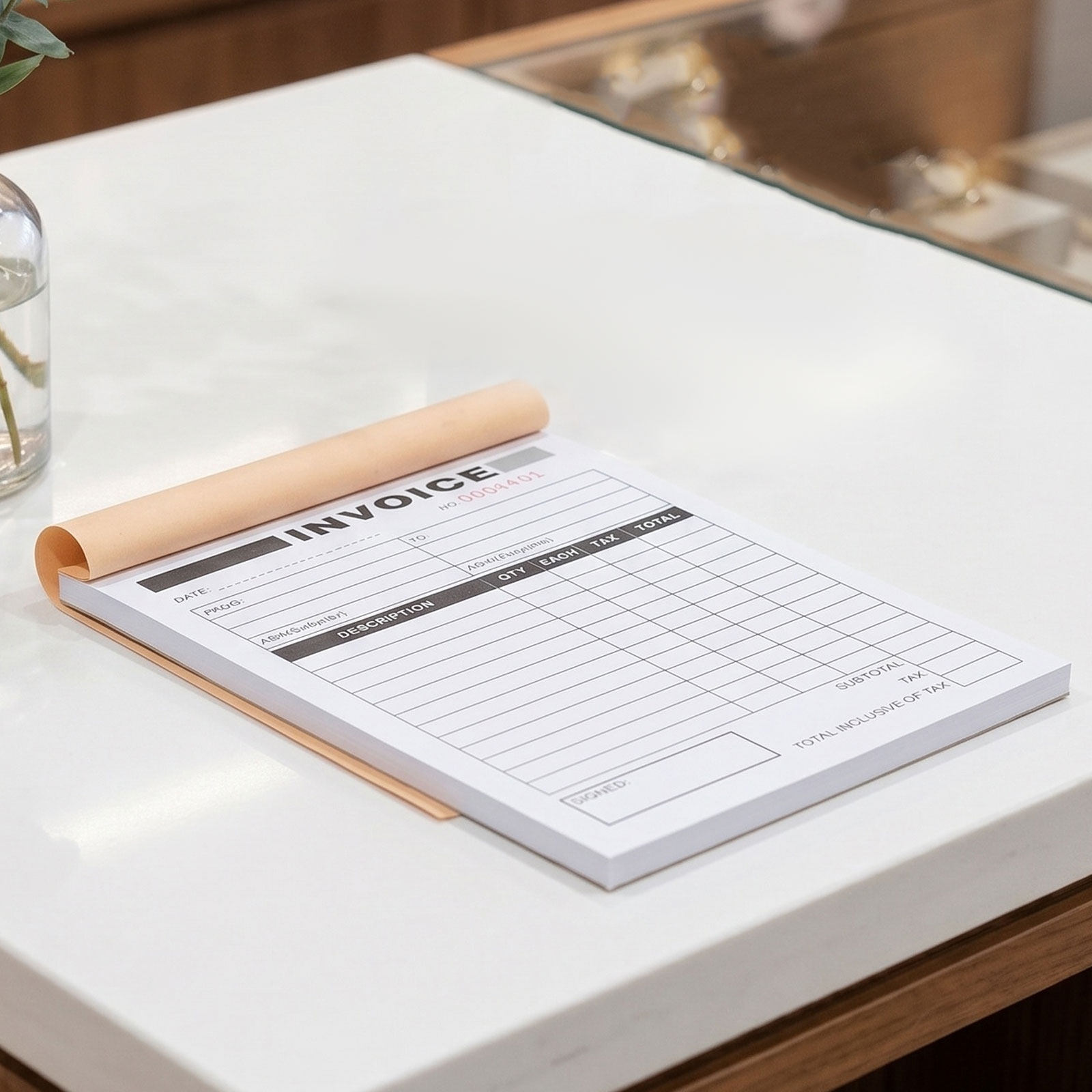 50Sets Invoice Receipt Book Ca - огляд і ціна Carbon Copy Book