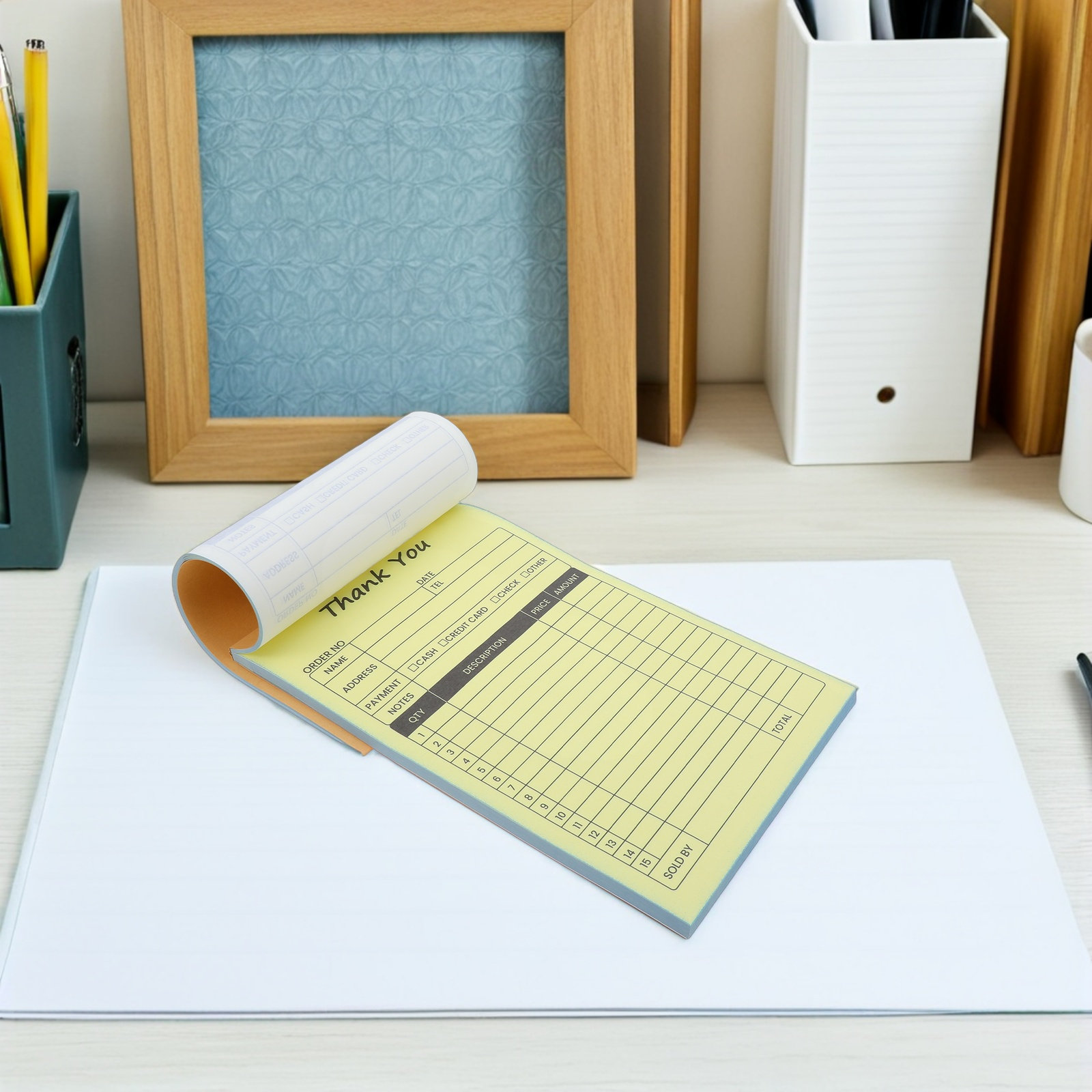 2Pcs Invoice Receipt Book 2 Pa - огляд і ціна Carbon Copy Book