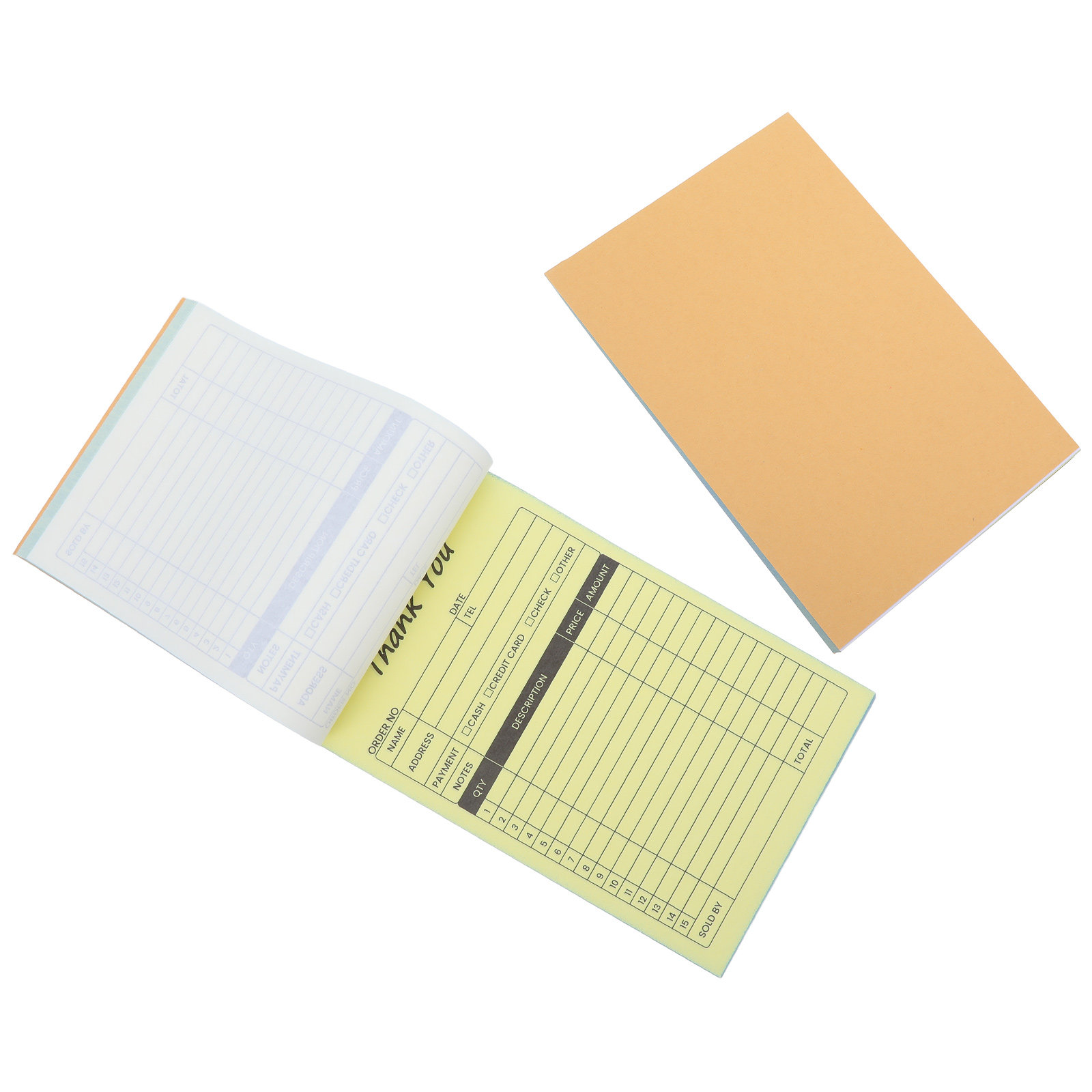 2Pcs Invoice Receipt Book 2 Pa - огляд і ціна Carbon Copy Book