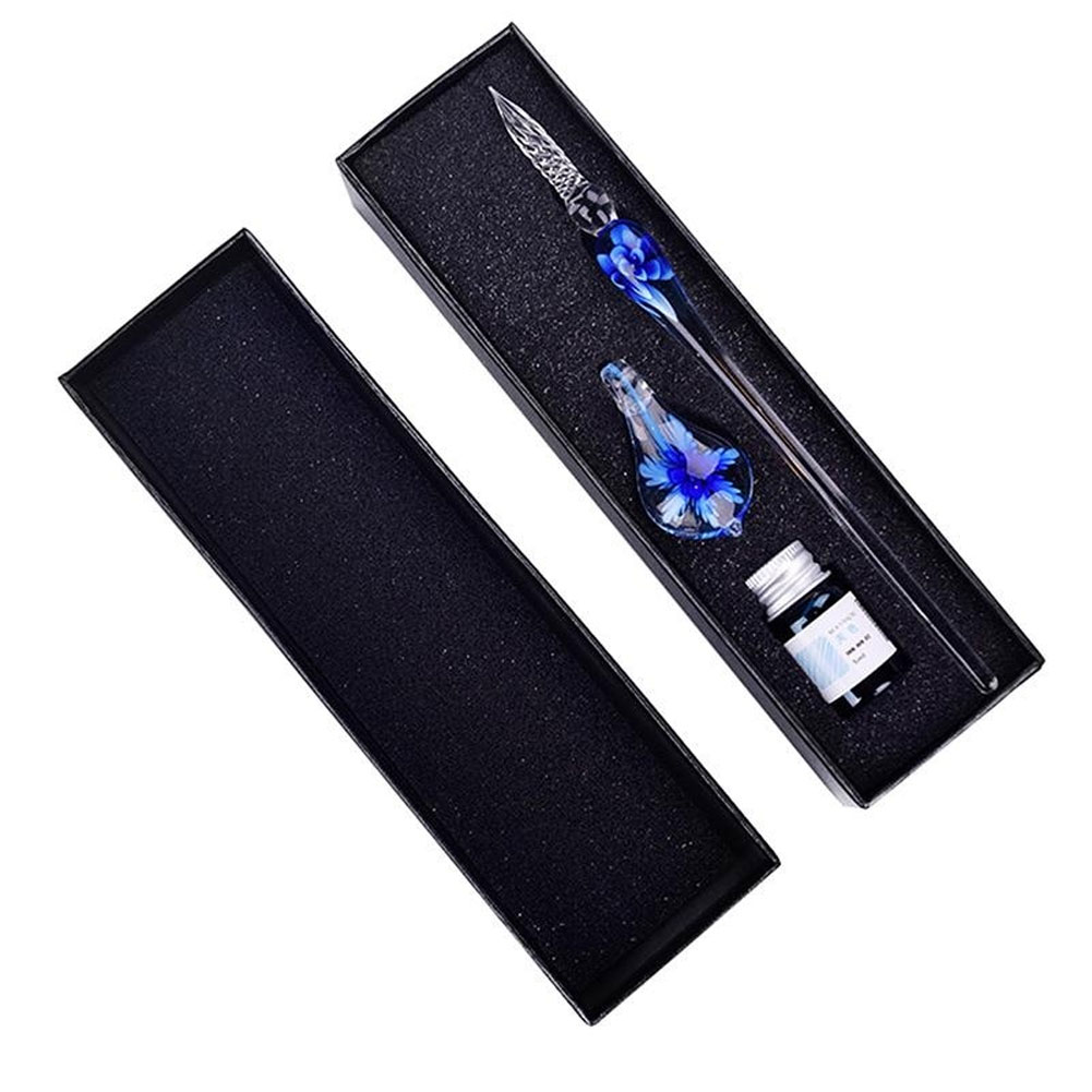 Glass Pen Glass Dip Pen Faux C - огляд і ціна Fountain Pen Ink