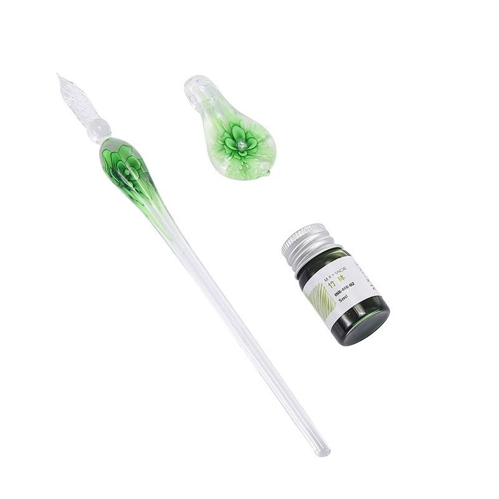 Glass Pen Glass Dip Pen Faux C - огляд і ціна Fountain Pen Ink