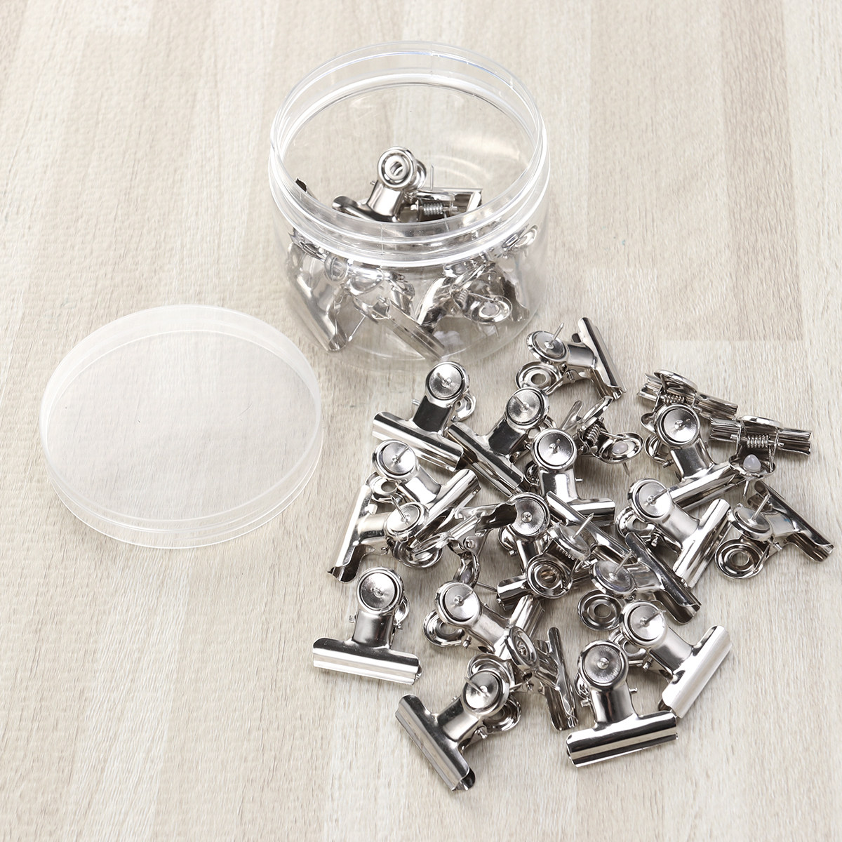 30Pcs Round Head Binder Clips  - огляд і ціна Is Stationery Office Supply