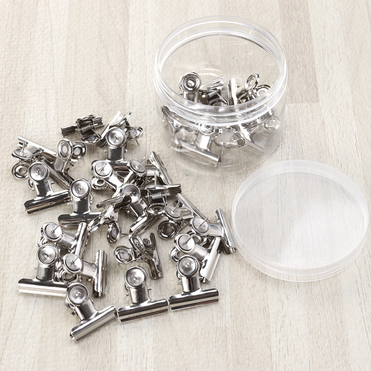 30Pcs Round Head Binder Clips  - огляд і ціна Is Stationery Office Supply