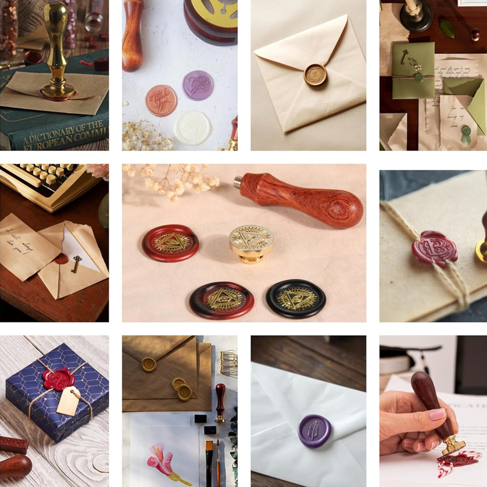 Customized Seal Wax Stamp Head - огляд і ціна Wax Seal Stamp Kit