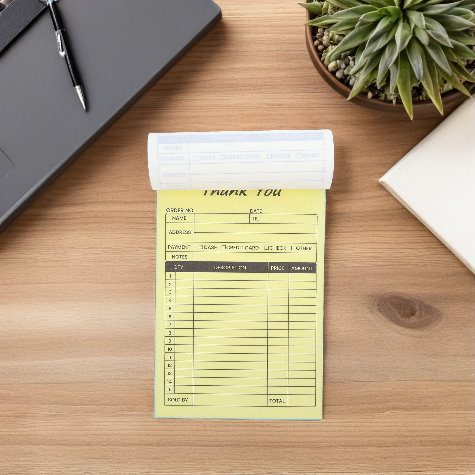 2Pcs Carbon Copy Receipt Book  - огляд і ціна Carbon Copy Book