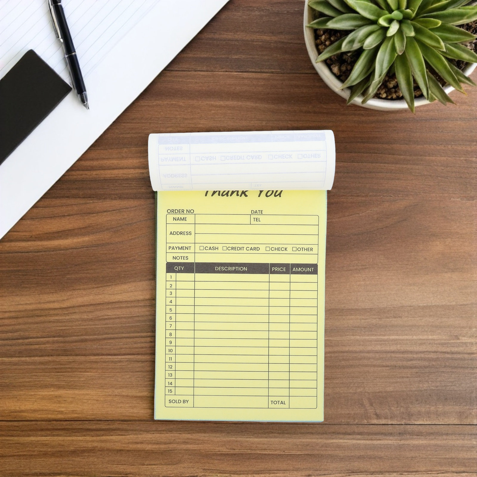 2Pcs Carbon Copy Receipt Book  - огляд і ціна Carbon Copy Book