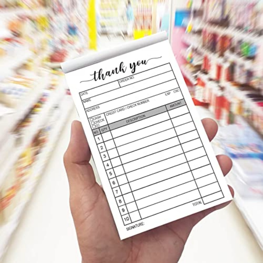 Thank You Receipt Book, 2 Pack - огляд і ціна Carbon Copy Book