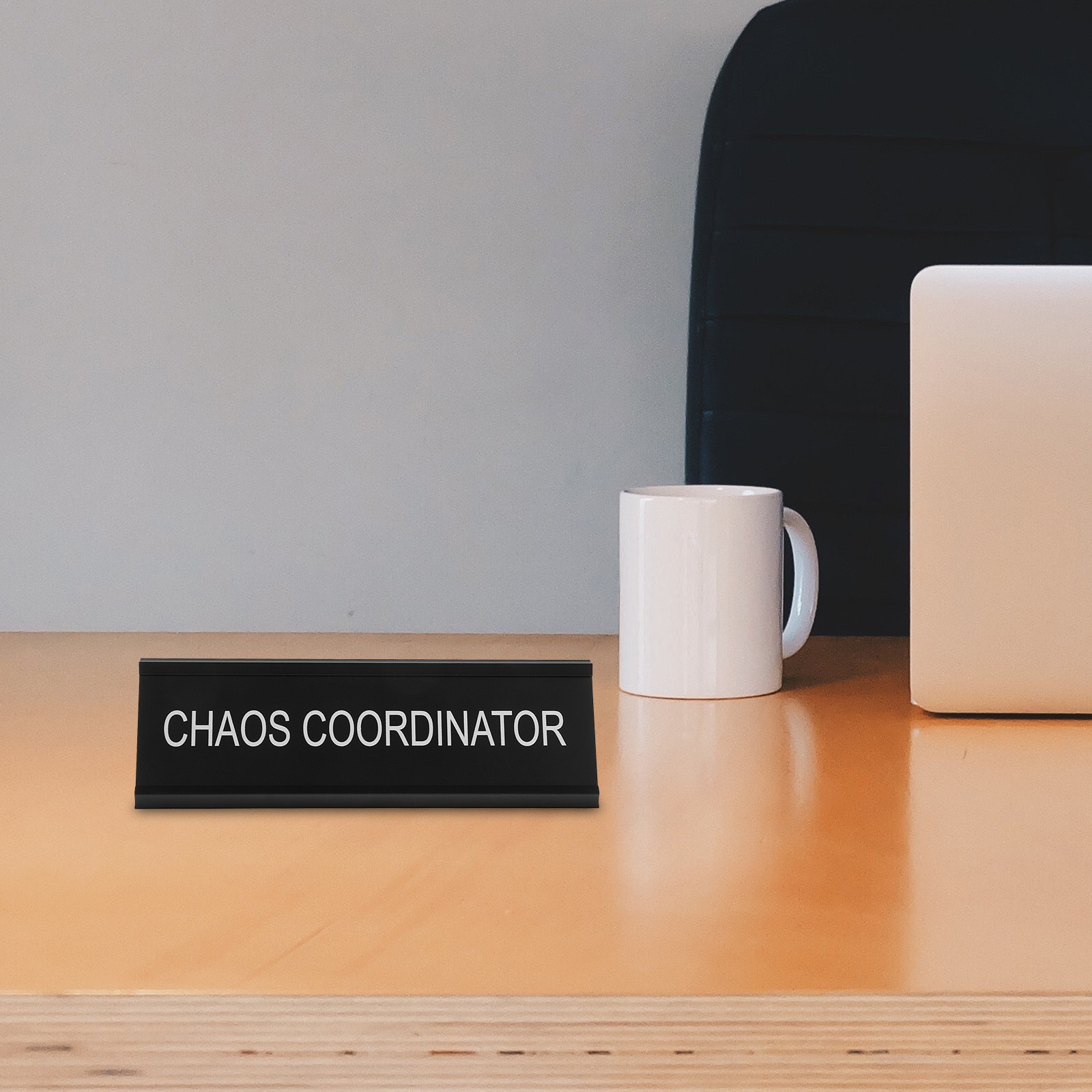 L Shape Aluminum Desk Plaque C - огляд і ціна Desk Name Plate
