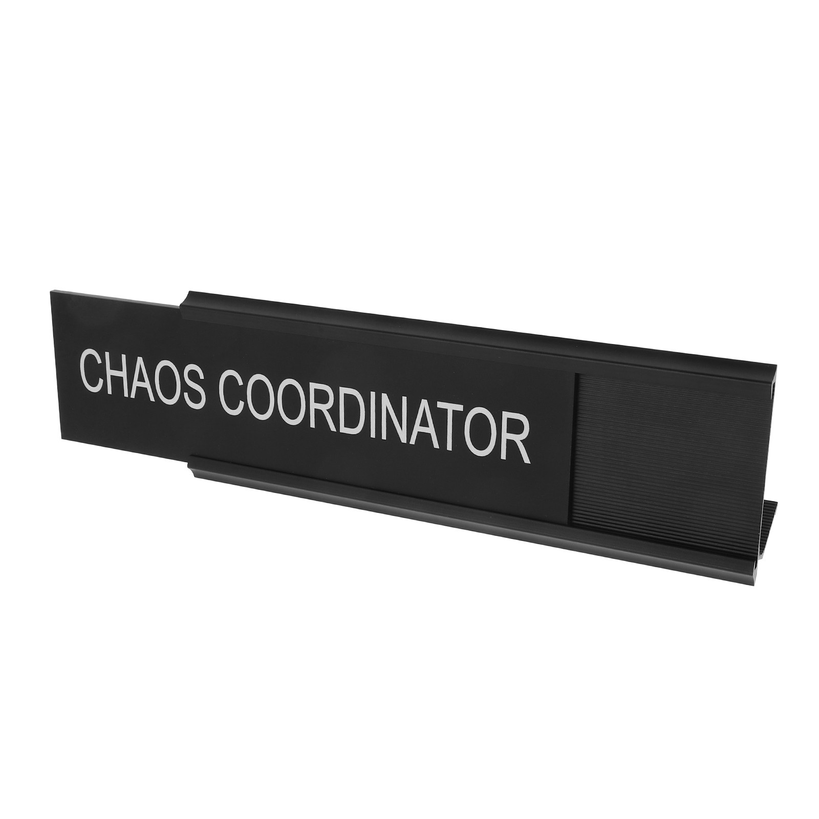 L Shape Aluminum Desk Plaque C - огляд і ціна Desk Name Plate