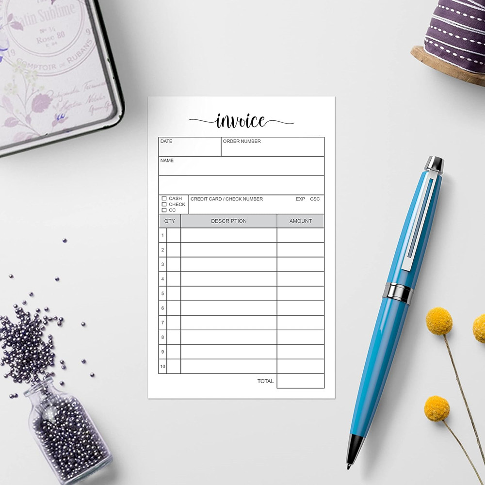 Invoice Receipt Book with Carb - огляд і ціна Carbon Copy Book