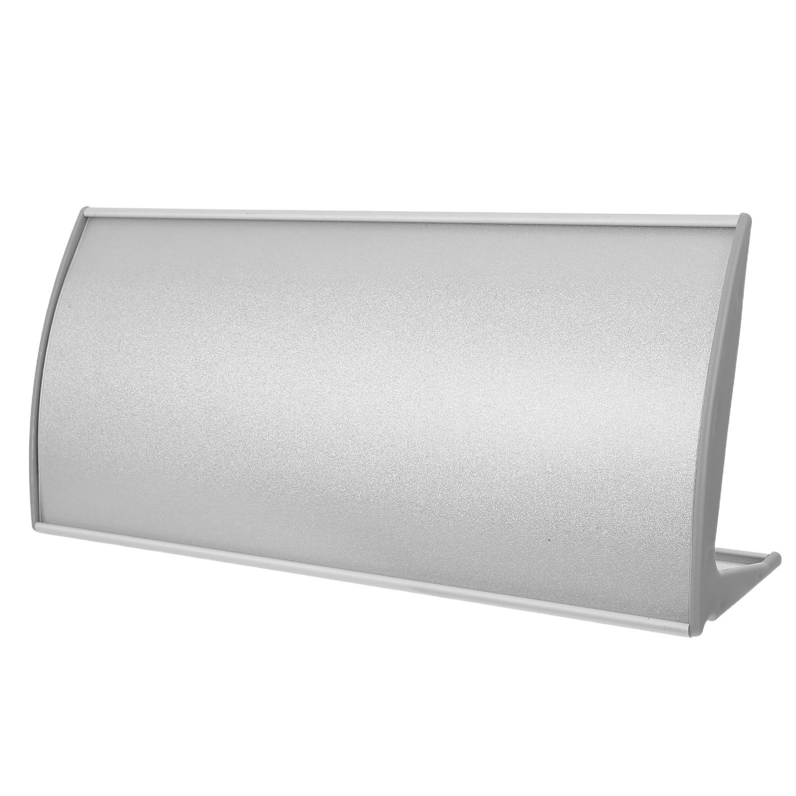 Aluminum Alloy L Shape Desk Na - огляд і ціна Desk Name Plate