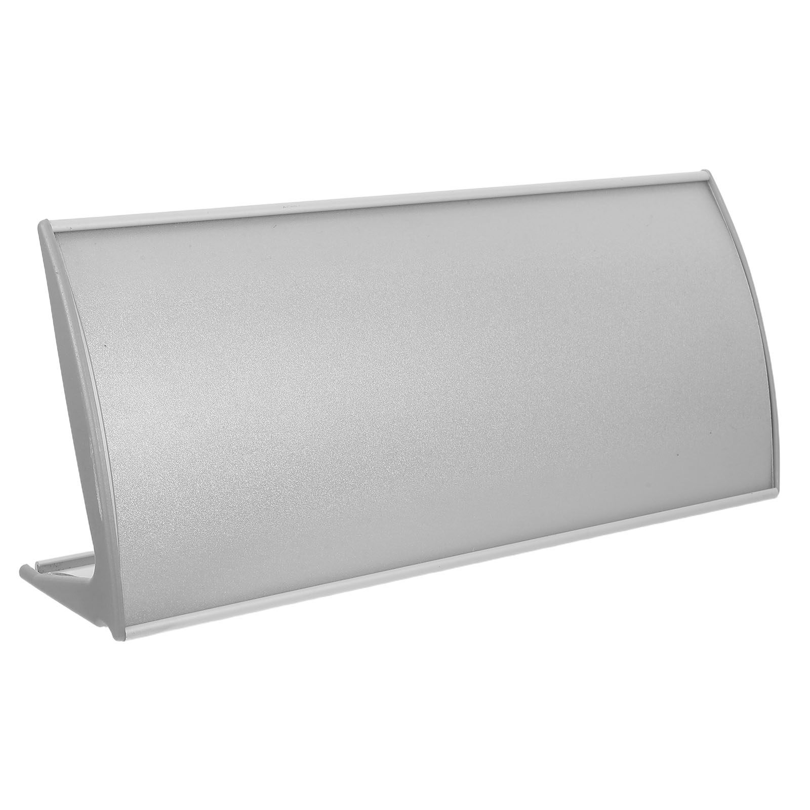 Aluminum Alloy L Shape Desk Na - огляд і ціна Desk Name Plate