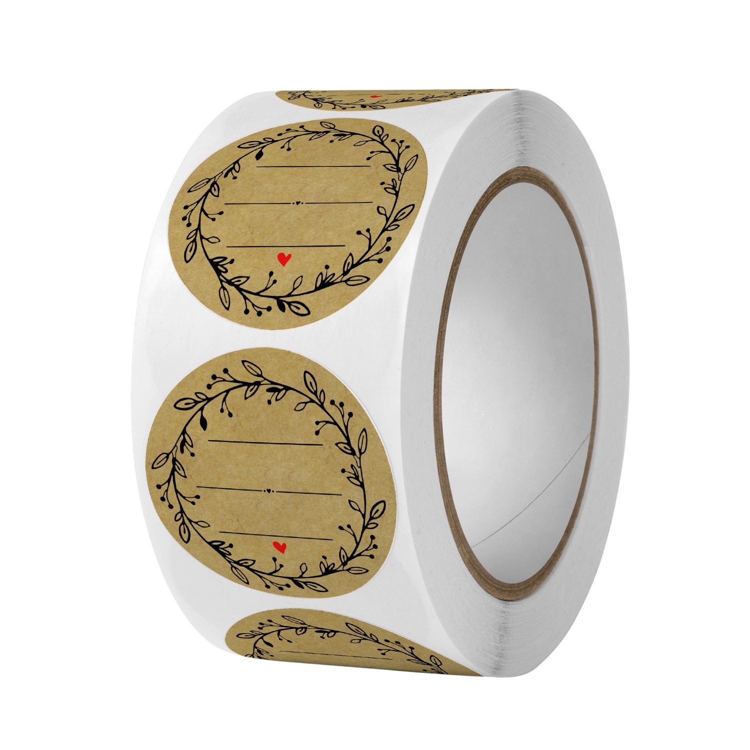 500 PCs/roll 1 inch kraft pape - огляд і ціна Letter Envelope Kraft